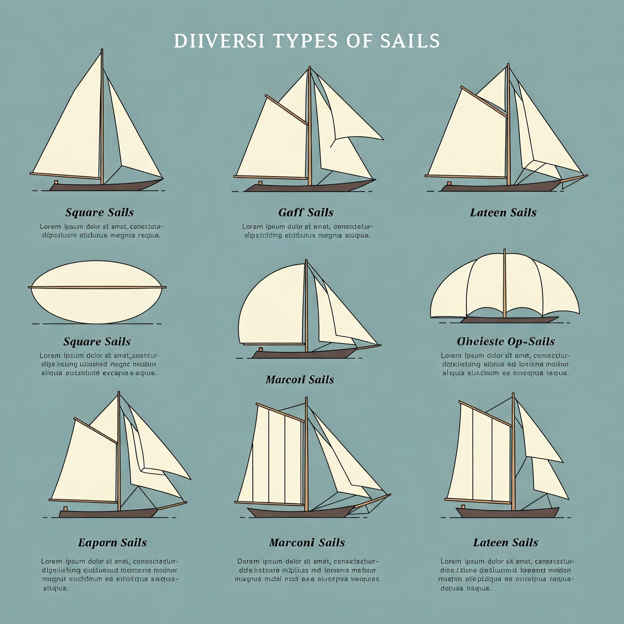 Types for Sails – Boat2Go Puerto Banus