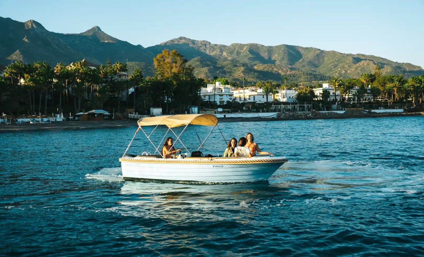 Rent boat without license in Puerto Banus